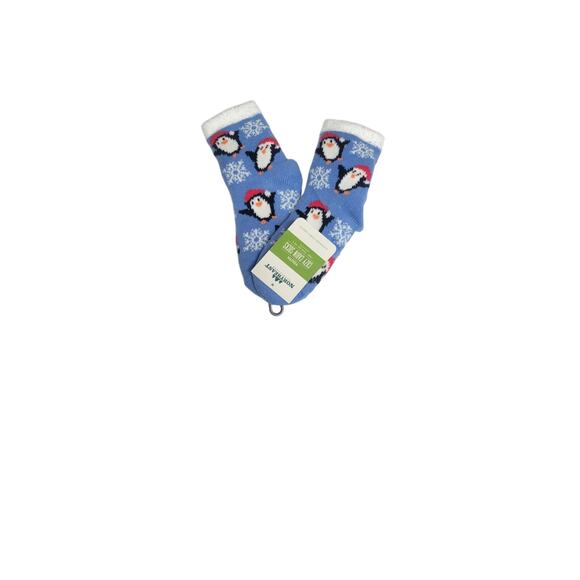 Northeast Outfitters Cozy Cabin Youth Dancing Penguin Socks - Picture 5 of 6